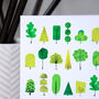 Nature Trees Birthday Card, thumbnail 2 of 12