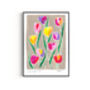 Tulips Hand Painted Art Print, thumbnail 5 of 5