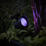 Set Of Two Colour Selection Solar Powered Outdoor Garden LED Spotlights, thumbnail 1 of 9