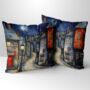 Moonlit Murmurs Hand Made Poly Linen Cushions, thumbnail 1 of 9