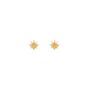 Rayo 14k Gold Vermeil Stud Earrings, thumbnail 1 of 5