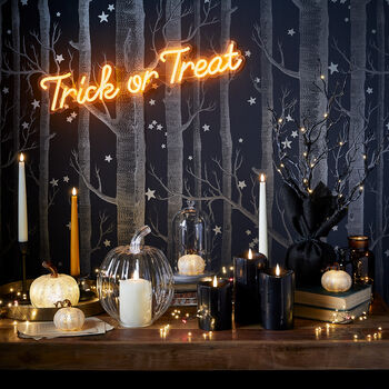 'Trick Or Treat' Neon Wall Light, 3 of 4