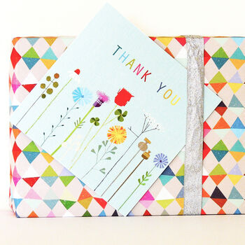 Floral Thank You Card, 4 of 5