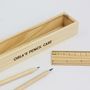 Personalised Wooden Pencil Case, thumbnail 5 of 5