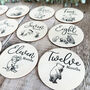 Pooh Bear Wooden Baby Milestone Discs Set Baby Gift, thumbnail 3 of 9