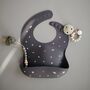 Eco Friendly Planets Silicone Bib For Baby, thumbnail 2 of 5