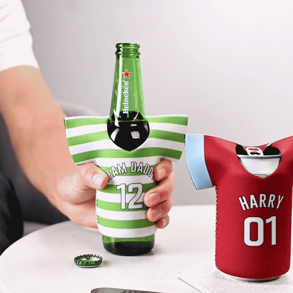 Personalised Football Shirt Can Cooler, 2 of 6