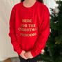 Personalised Kid's Christmas Jumper, thumbnail 2 of 4