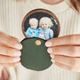 Personalised Photo Compact Mirror With Leather Case, thumbnail 2 of 6