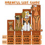 Cartoon Dog Print Dog Harness, thumbnail 11 of 12
