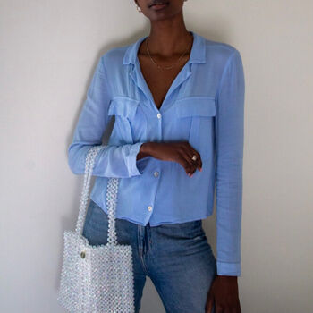 Beaded Tote Bag, 2 of 10