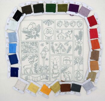 Winter Splendour Embroidery Kit, 9 of 12