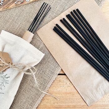 Dark Jasmine And Patchouli Hand Dipped Incense Sticks, 9 of 12