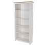 White Five Shelf Tall Bookcase, thumbnail 6 of 6
