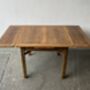 1930’s Vintage Oak Draw Leaf Dining Table, thumbnail 3 of 11