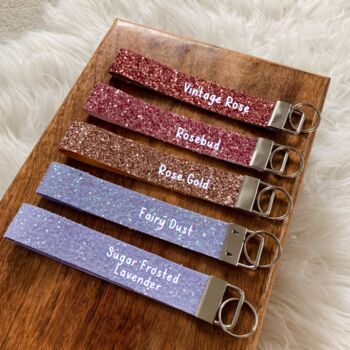 Self Defence Chunky Glitter Safety Alarm Keychains, 9 of 9