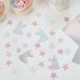 Iridescent Unicorn Pastel Star Party Table Confetti, thumbnail 1 of 3