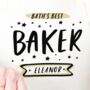 Personalised 'Best Baker' Apron, thumbnail 3 of 4