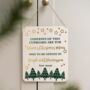 Personalised Christmas Cupboard Sign, thumbnail 3 of 5