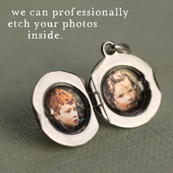 Zodiac Sterling Silver Locket Necklace, 5 of 8