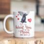 Dog Breed To The Moon Ceramic Mug, thumbnail 7 of 11
