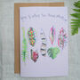'Happy Home' Blank Greeting Card, thumbnail 1 of 2