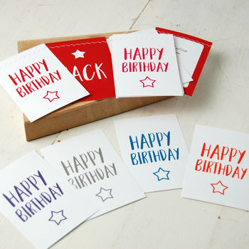 Personalised Bunting Age Birthday Card, 4 of 6