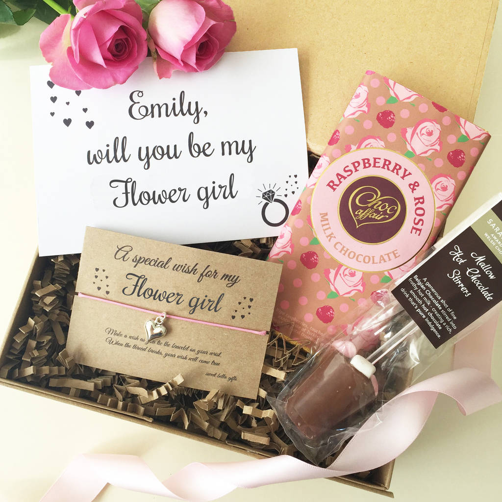 Will You Be My Flower Girl Gift Box By Sweet Bella Gifts 