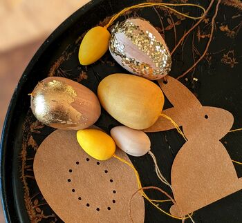 Wooden Easter Egg Decorations, 2 of 7