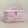 Travel Towel Vanity Case Powder Stripes, thumbnail 1 of 3