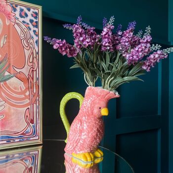 Parrot Polly Ceramic Jug Or Vase, 2 of 4