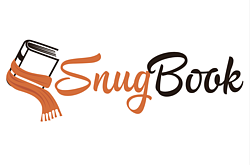 Snugbook logo book pouch and book cover