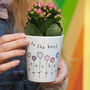 Lollipop Flowers Best Teacher Plant Pot, thumbnail 1 of 3