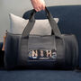 Pvc Kit Bag With Personalised Black Satin Liner, thumbnail 5 of 5