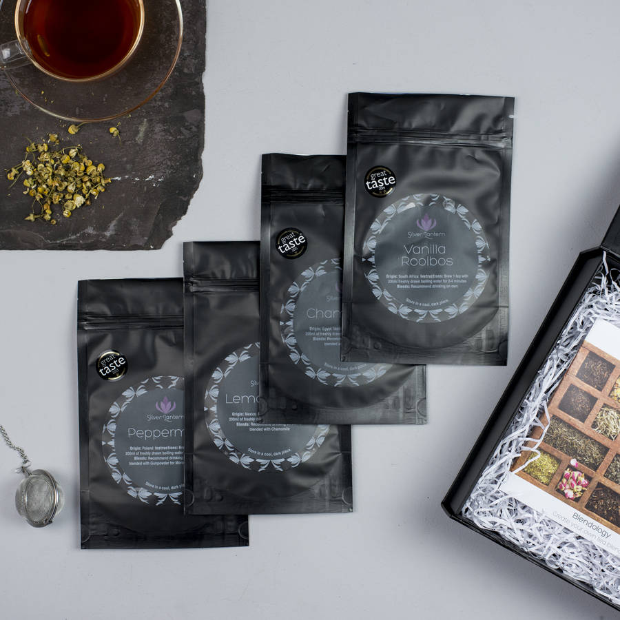 Luxury Herbal Tea Gift Box By Silver Lantern Tea