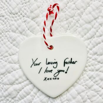 Treasured Writing From A Loved One Decoration, 3 of 5