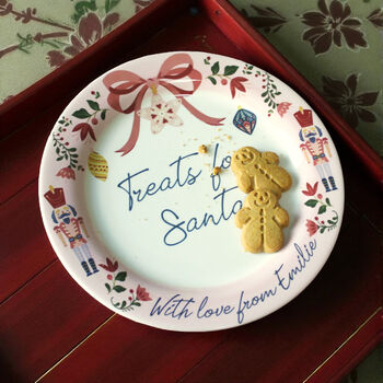Personalised Christmas Eve Plate, 2 of 3