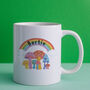 Personalised Rainbow Mushrooms Mug, thumbnail 1 of 5