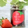 Personalised 'Don't Kill Me' Strawberry Jar Grow Kit, thumbnail 1 of 11