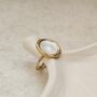 Geometric Circle Ring, thumbnail 6 of 8