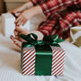 Christmas Candy Stripe Luxury Wrapping Paper, thumbnail 1 of 9