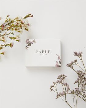 Fable Enamel Flying Robin And Mistletoe Bangle, 5 of 7
