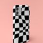 Wavy Checked Phone Case Durable iPhone Samsung Mobile Cover, thumbnail 8 of 11
