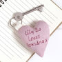 Personalised Heart Keyring Gift For Her, thumbnail 11 of 12