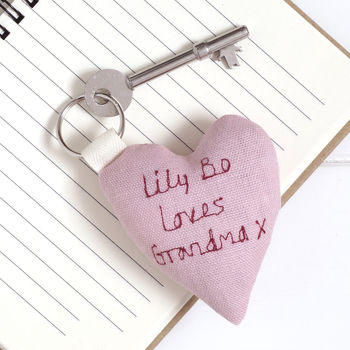 Personalised Heart Keyring Gift For Her, 11 of 12
