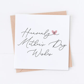 Heavenly Mother's Day Wishes Card, 2 of 2