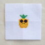 Kawaii Pineapple Cross Stitch Kit, thumbnail 7 of 9