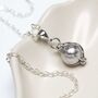 Muonionsalusta Meteorite Spinning Orb Necklace, thumbnail 10 of 11