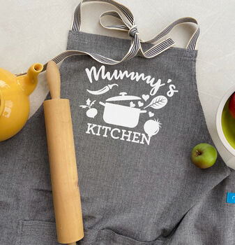 Personalised Pure Cotton Kitchen Apron, 10 of 12