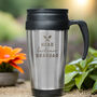 Personalised Head Gardener Travel Mug, thumbnail 2 of 5